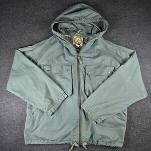 Banana Republic Men's Green Civilian Reserve Hooded Utility Jacket Coat Size L